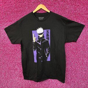 Satoru Gojo JuJuTsu Kaisen Anime Crunchyroll Series Tee L